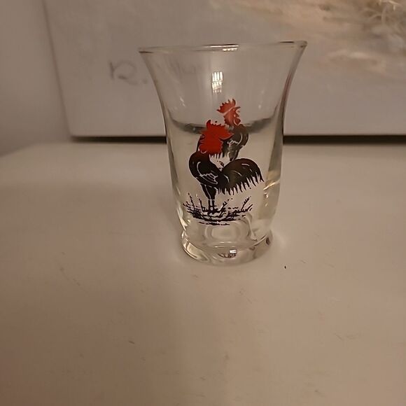 Rooster  Shot Glass - Picture 1 of 5